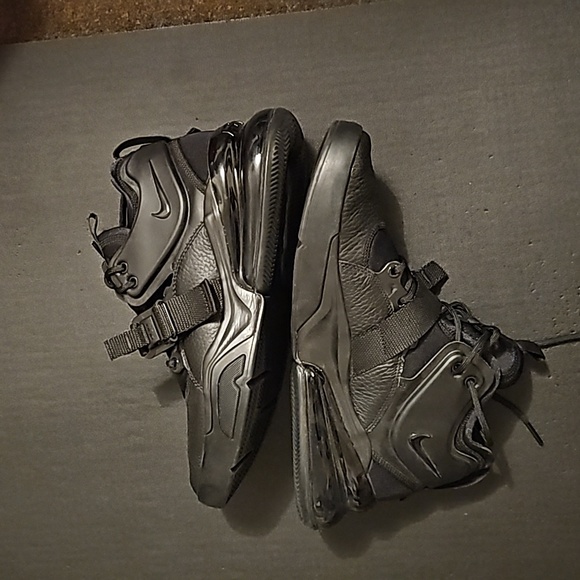 Nike Air Force 270 Black Noir mens 9 - Picture 2 of 6